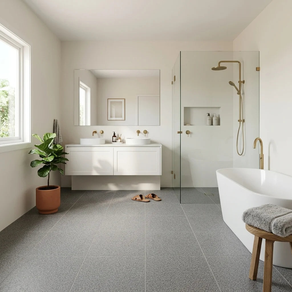 BT1167 SAPPHIRE D GREY 600X600 MATT — ensuite bathroom