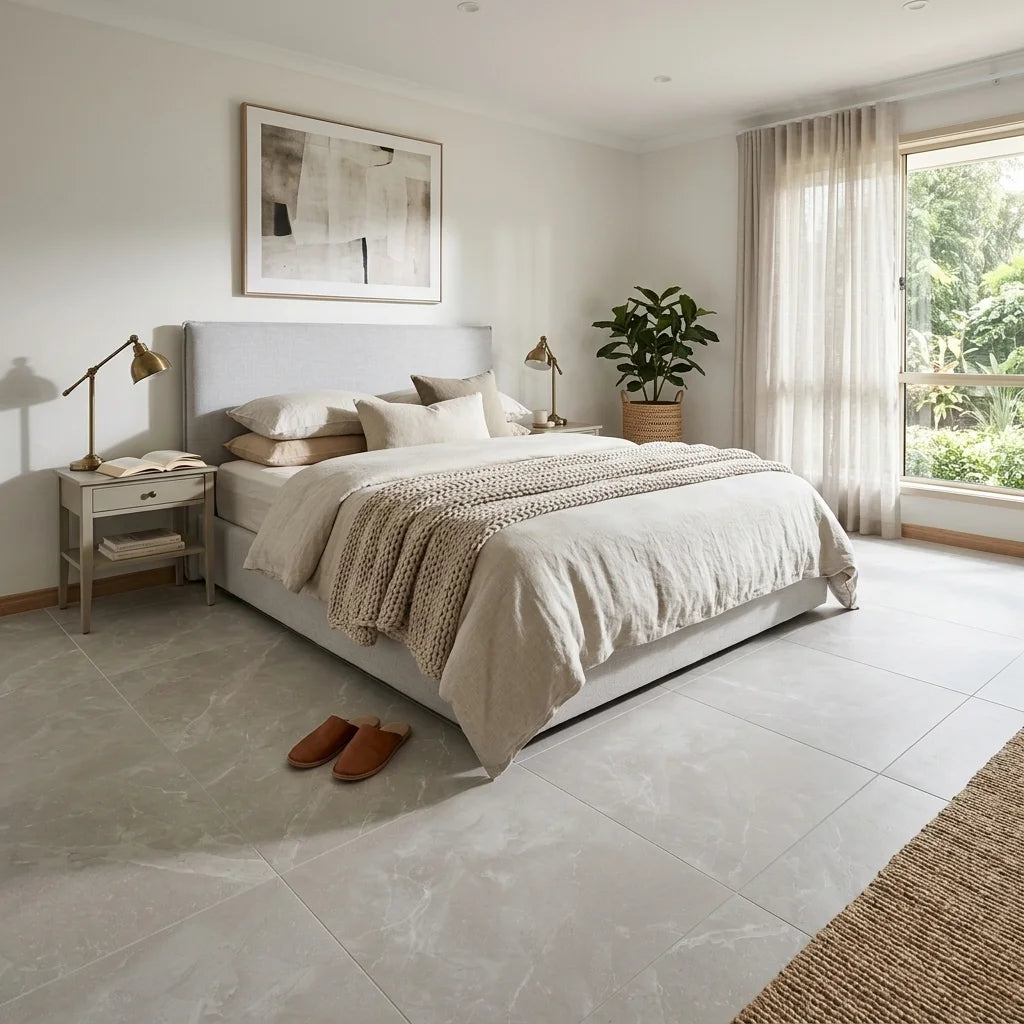 BT1173 GUCCI BONE 600X600 MATT — bedroom