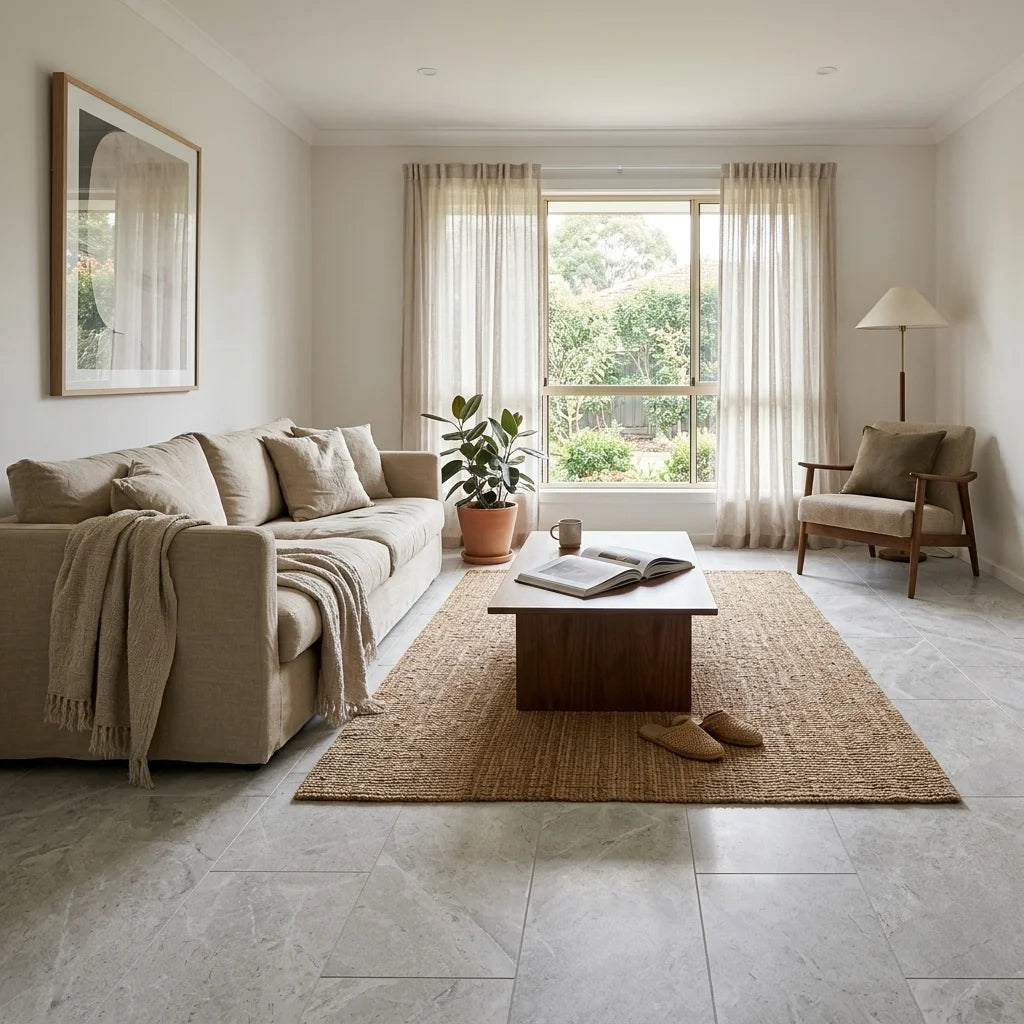 BT1184 ARMANI SMOKEY 300X600 POLISHED — living room