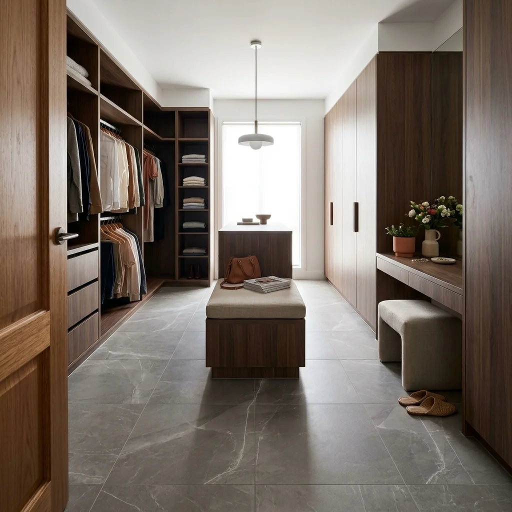 BT162 TIARA GREY 600X600 POLISHED — walk-in robe