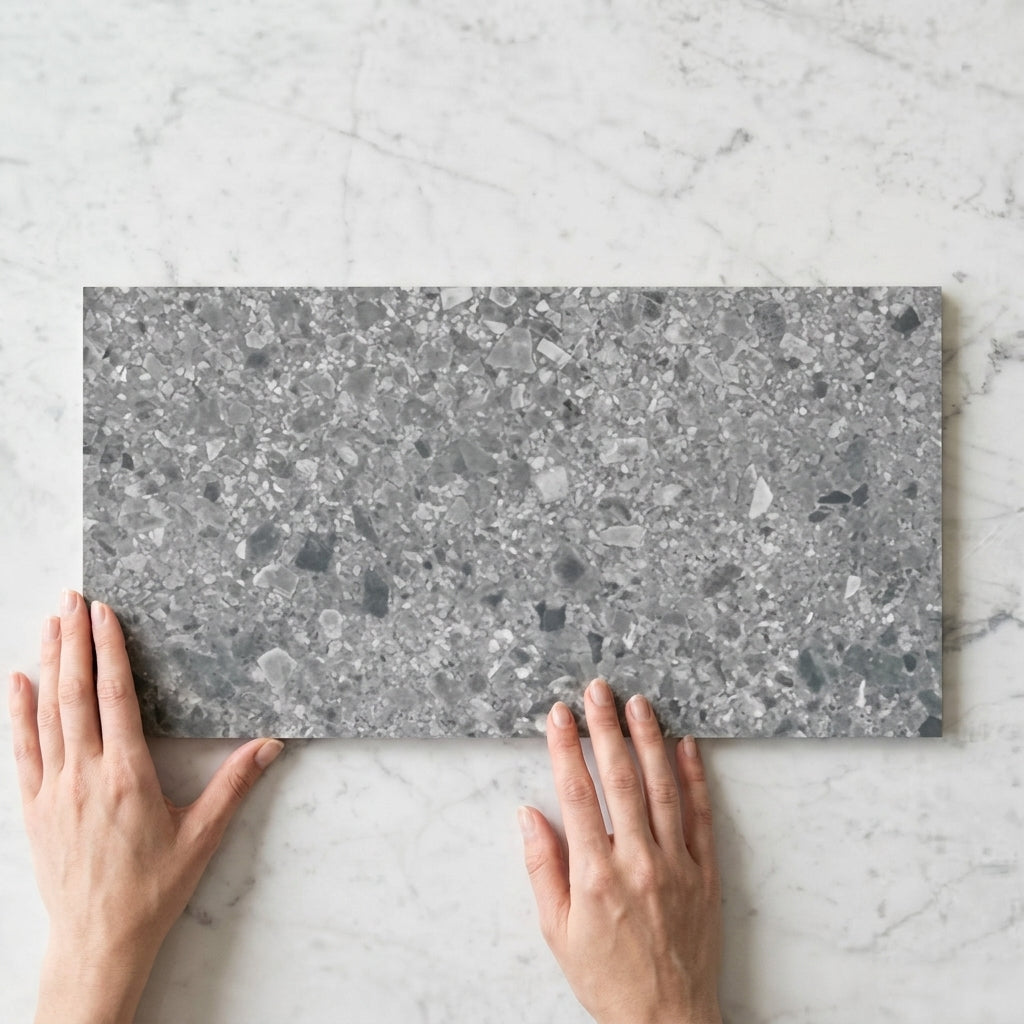 BT3302-3 TERRAZZO GREY 300X600 MATT