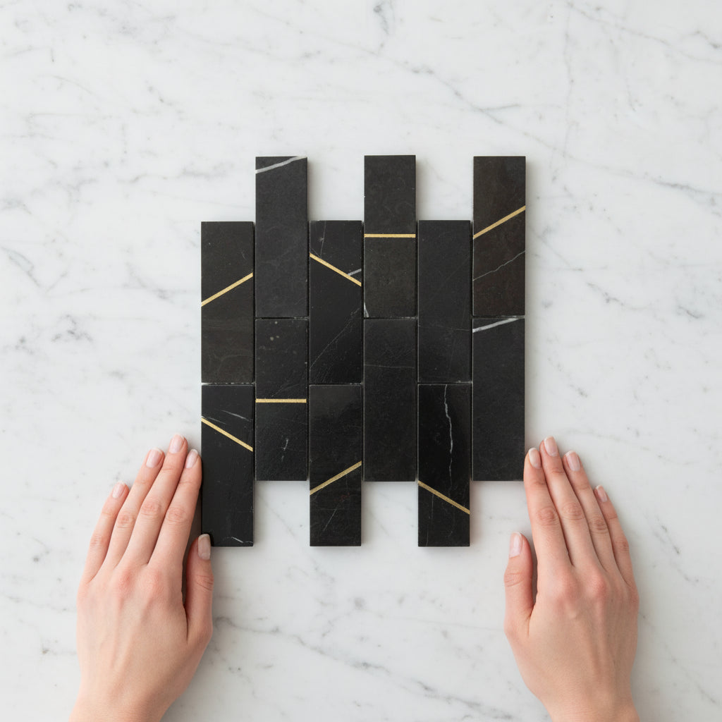 BT3331 GOLDEN BARRES NERO MARQUINA  298x298