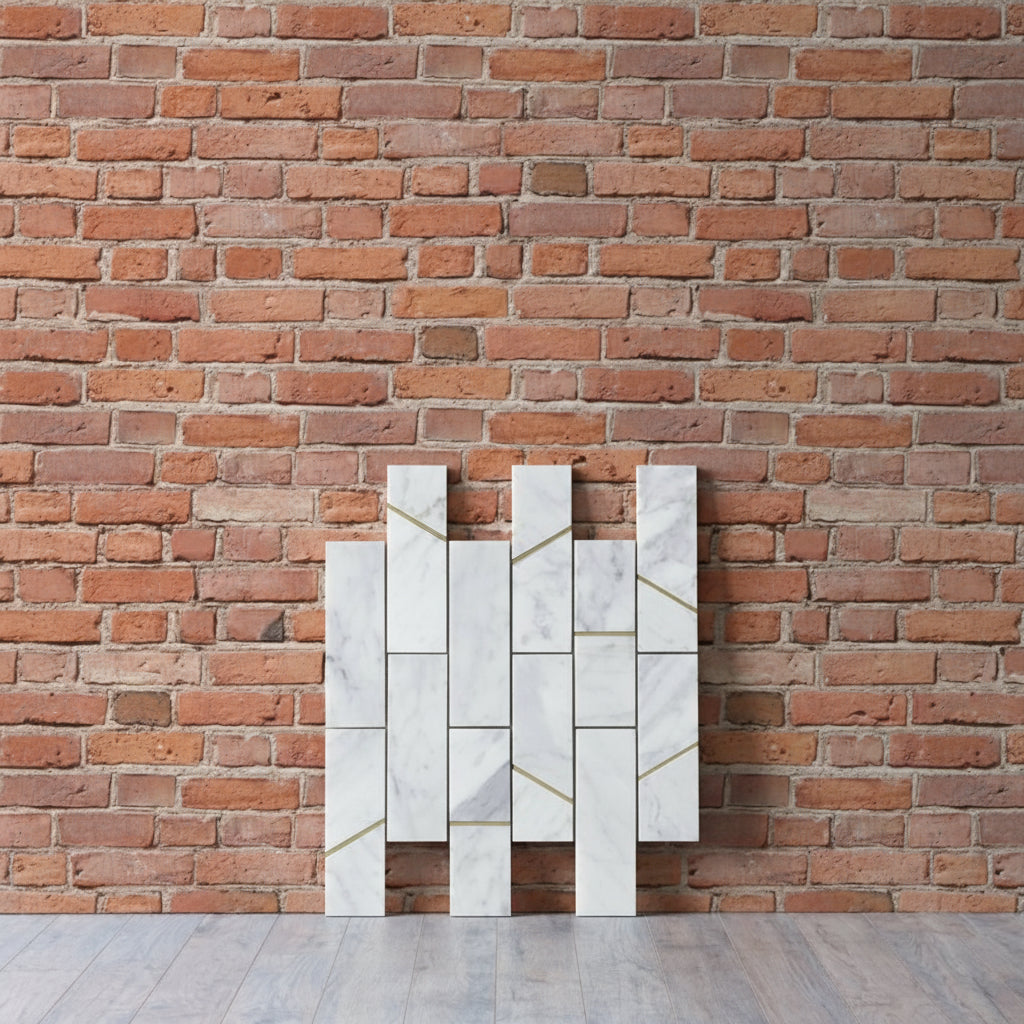 BT3332 GOLDEN BARRES CARRARA 298x298