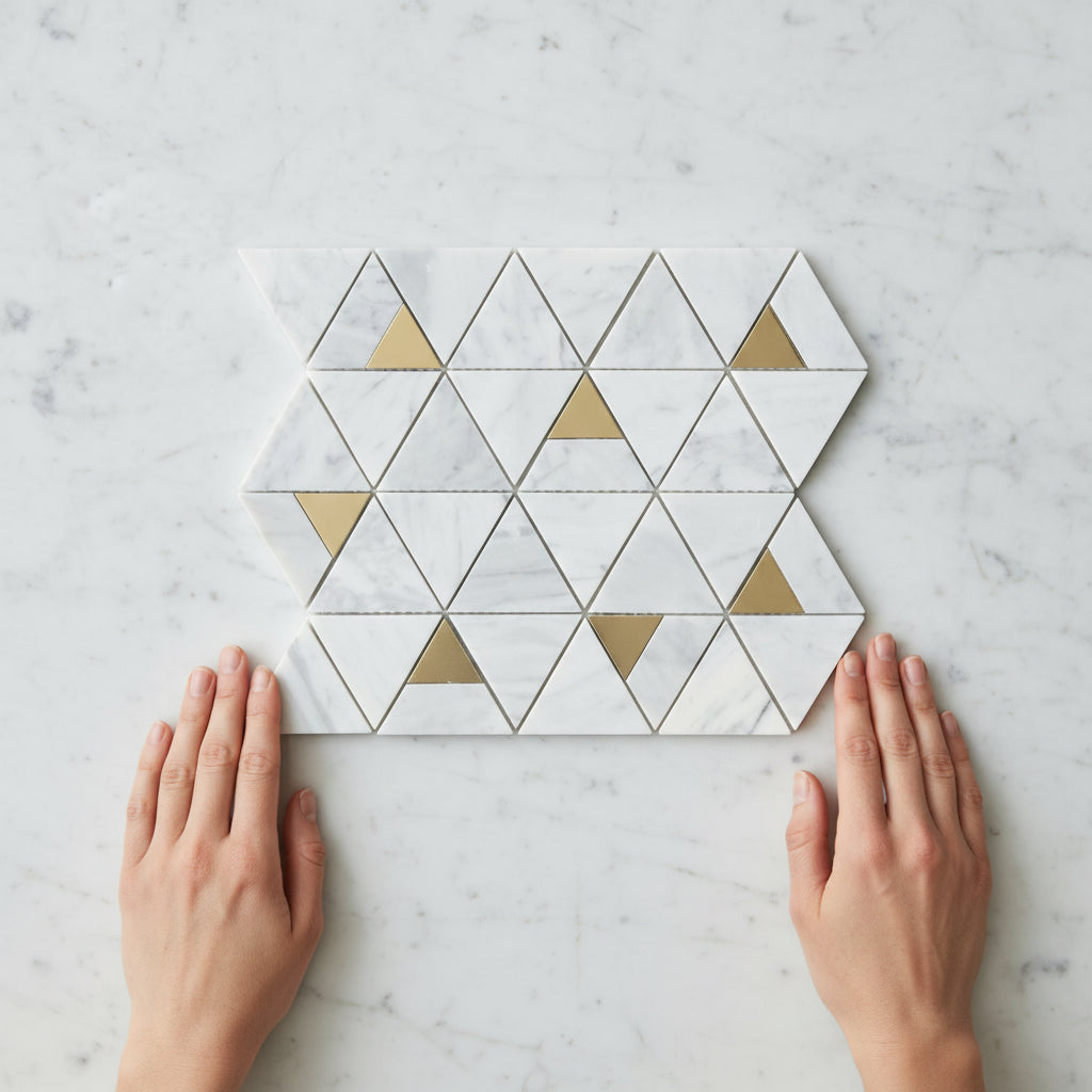 BT3334 GOLDEN PYRAMID CARRARA 327x292