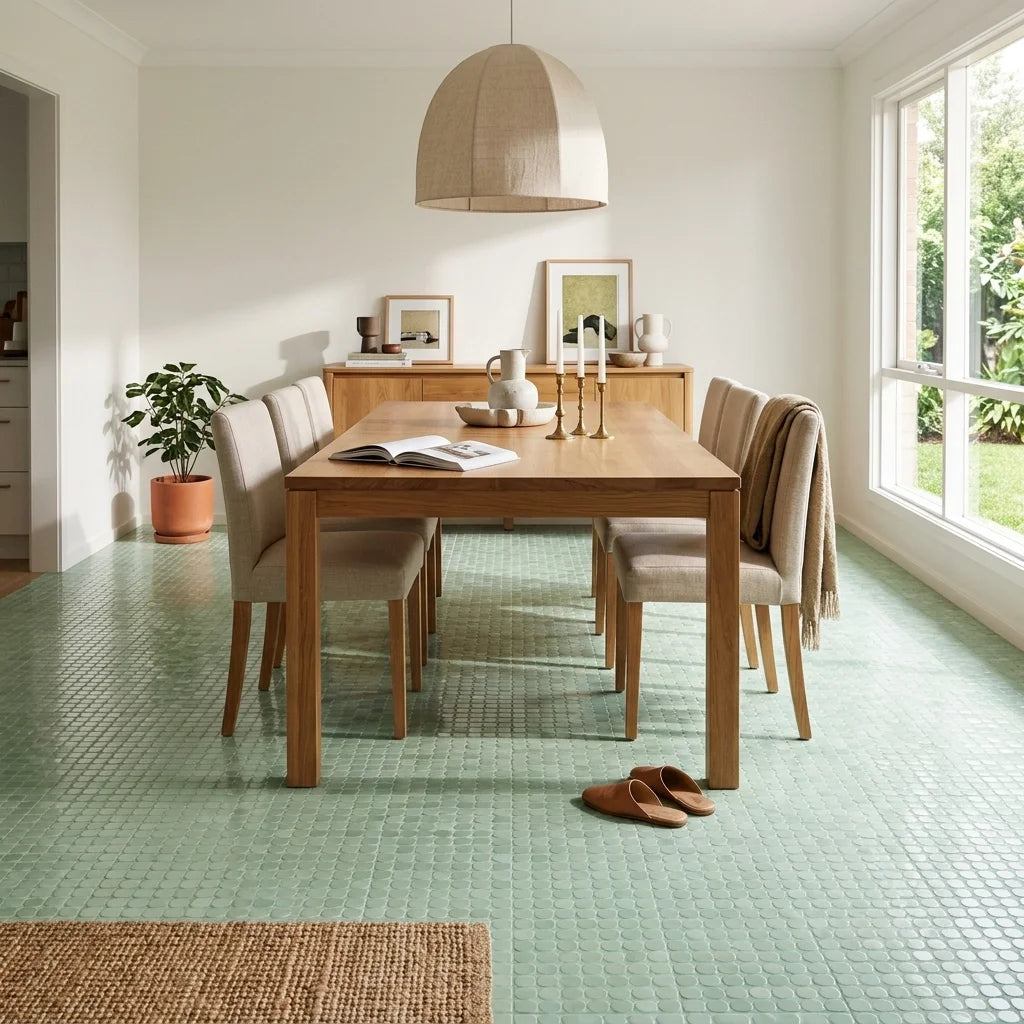 BT3387 ONYX VERDE POLISH 200X603 — dining room