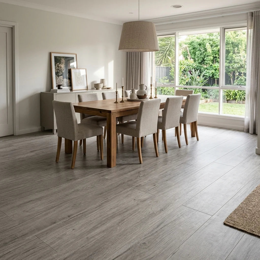 BT3392 CELIO GREY MATT 1200X200 — dining room