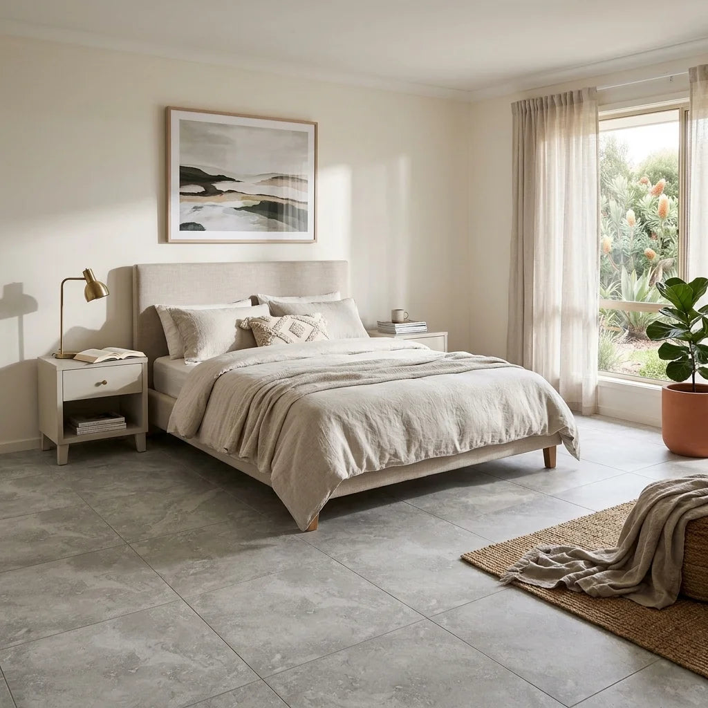 BT3405 TIMELESS SILVER 600X600 MATT — bedroom