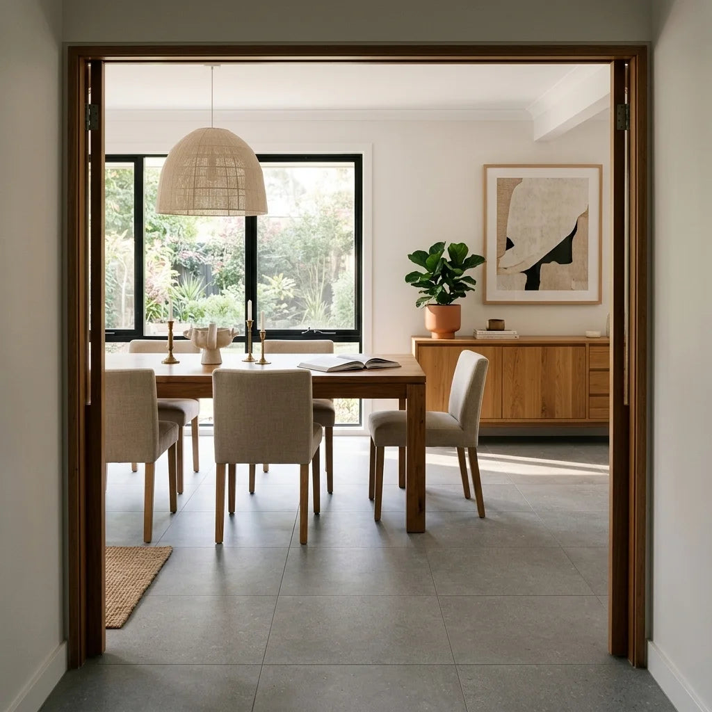 BT3421 UNIVERSAL GREY 600X600 MATT — dining room