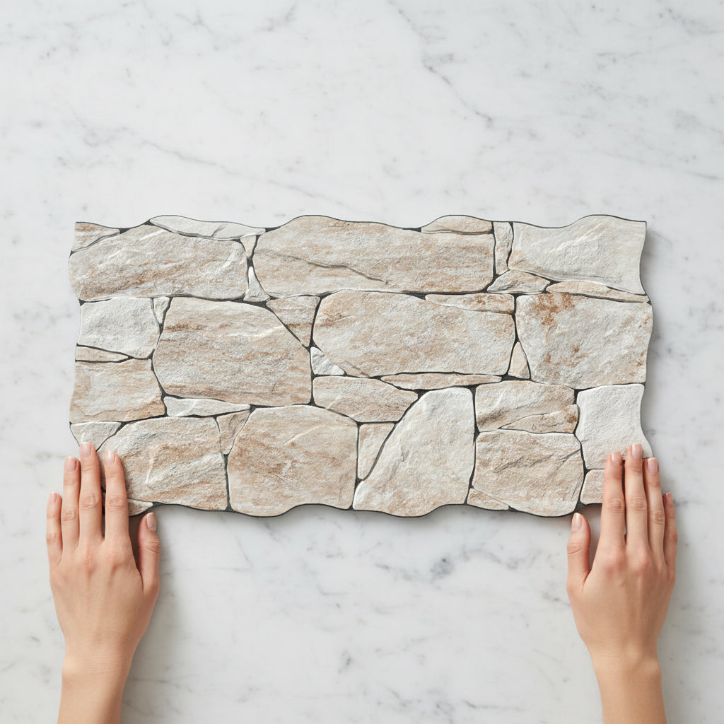 BT3423 VULCANO SAND 3D TILE
