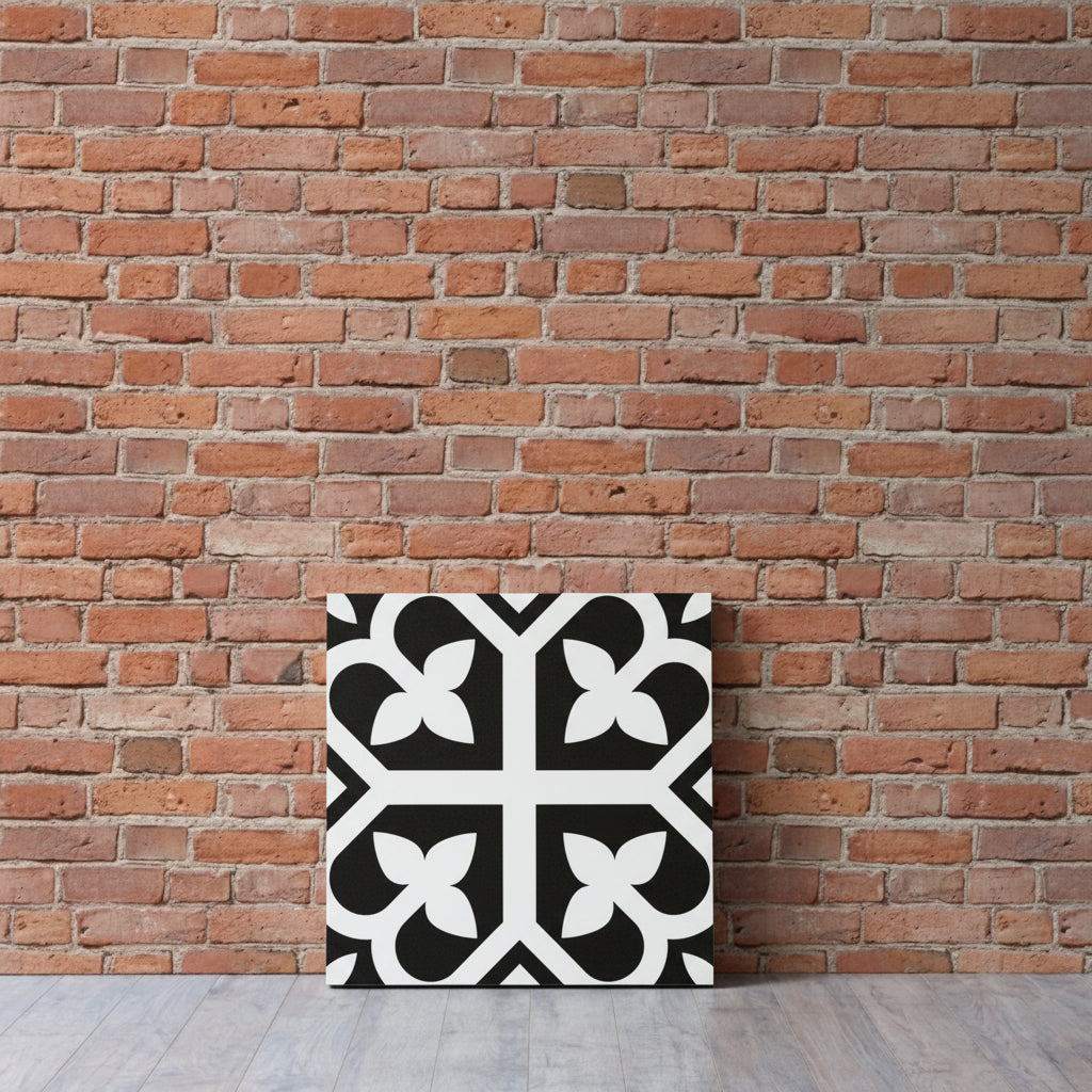 BT3426 ASTER LOTUS BLACK	200X200	MATT
