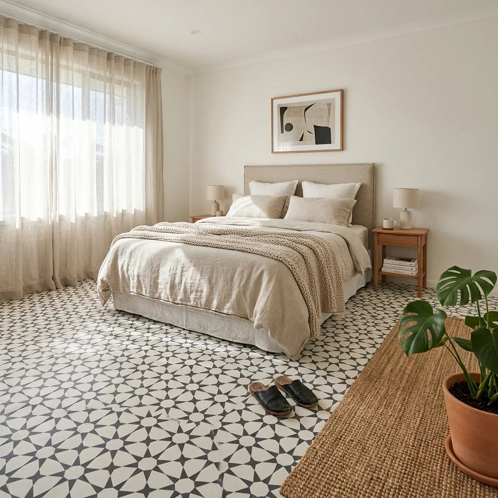 BT3427 ASTER MAGARI 200X200 MATT — bedroom