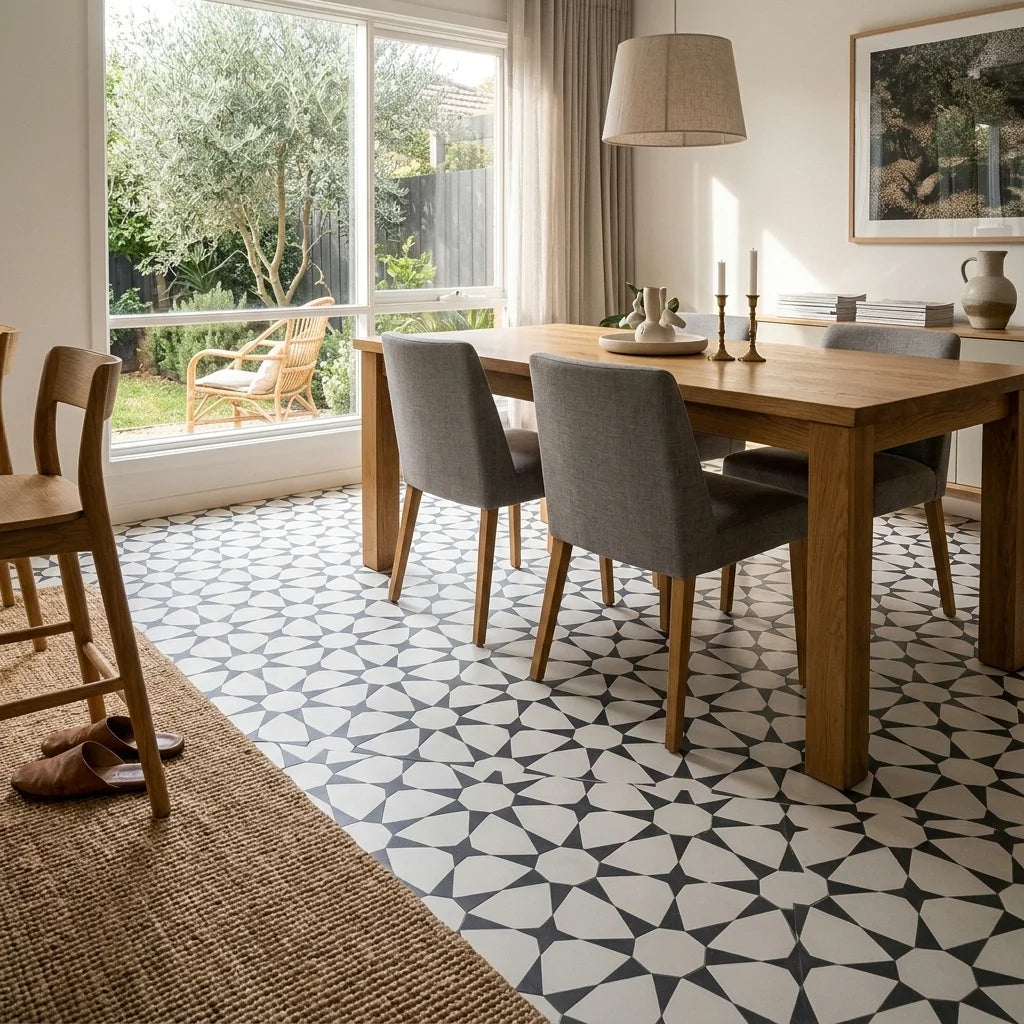 BT3427 ASTER MAGARI 200X200 MATT — dining room