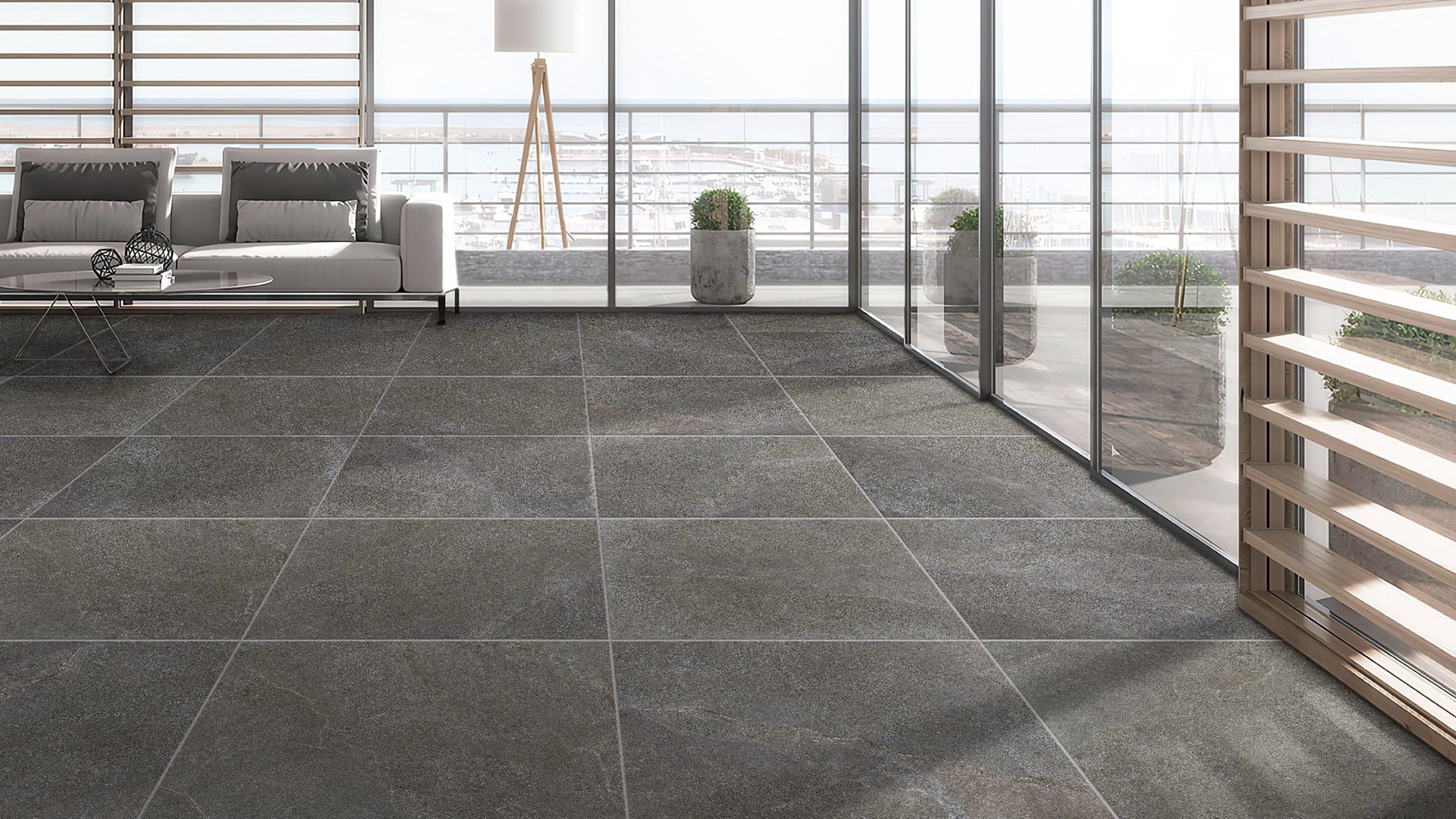 BT3445 MARINO CHARCOAL 600X600 MATT SMOOTH GRIP