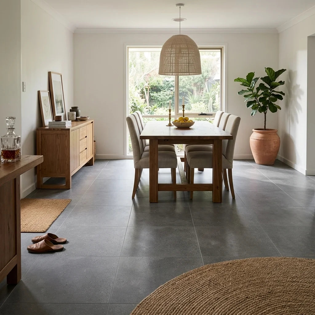 BT4028 Emporium Dark Grey 600X600 MATT — dining room