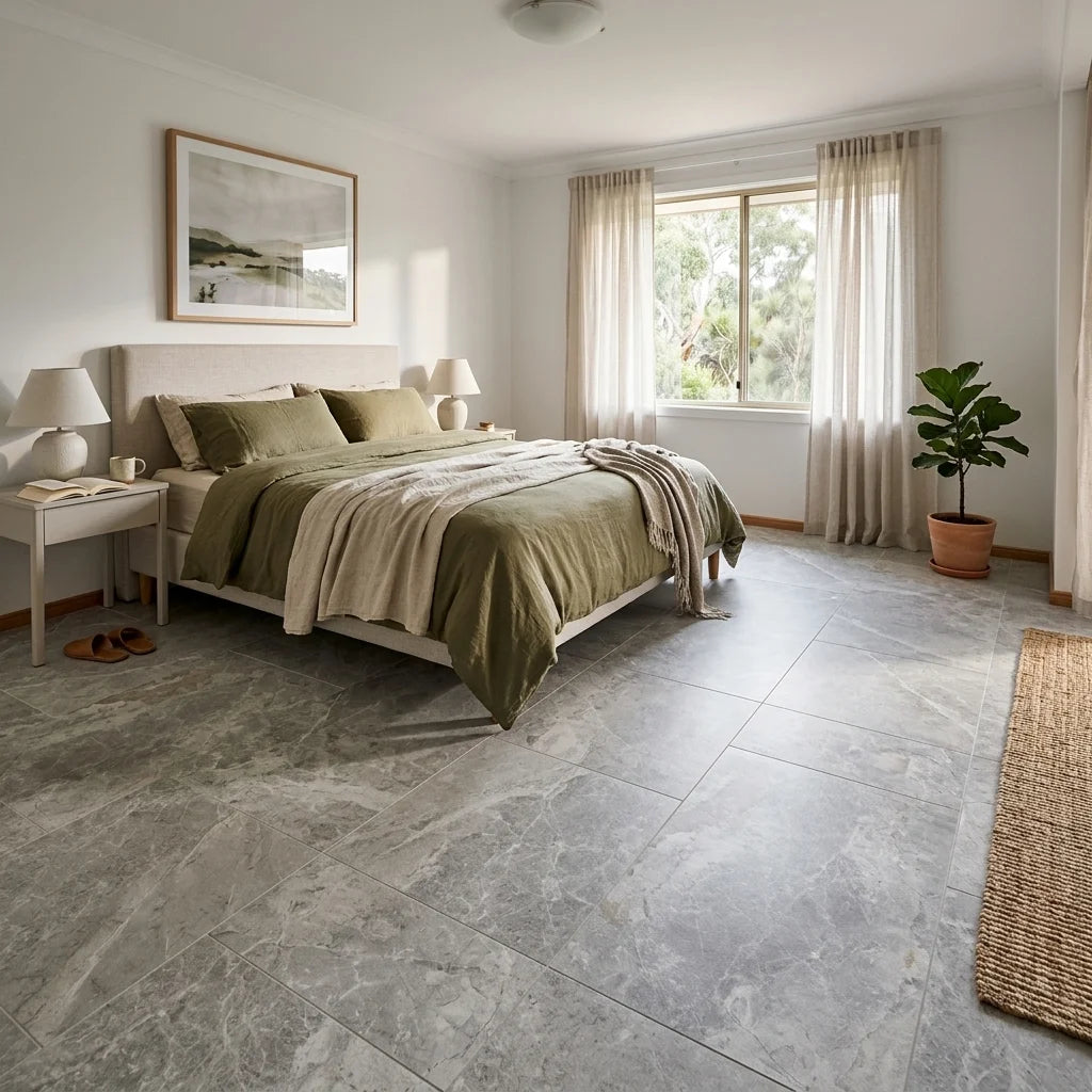 BHCS111 / BT4038 TUNDRA GREY 600X1200 SMOOTH GRIP — bedroom