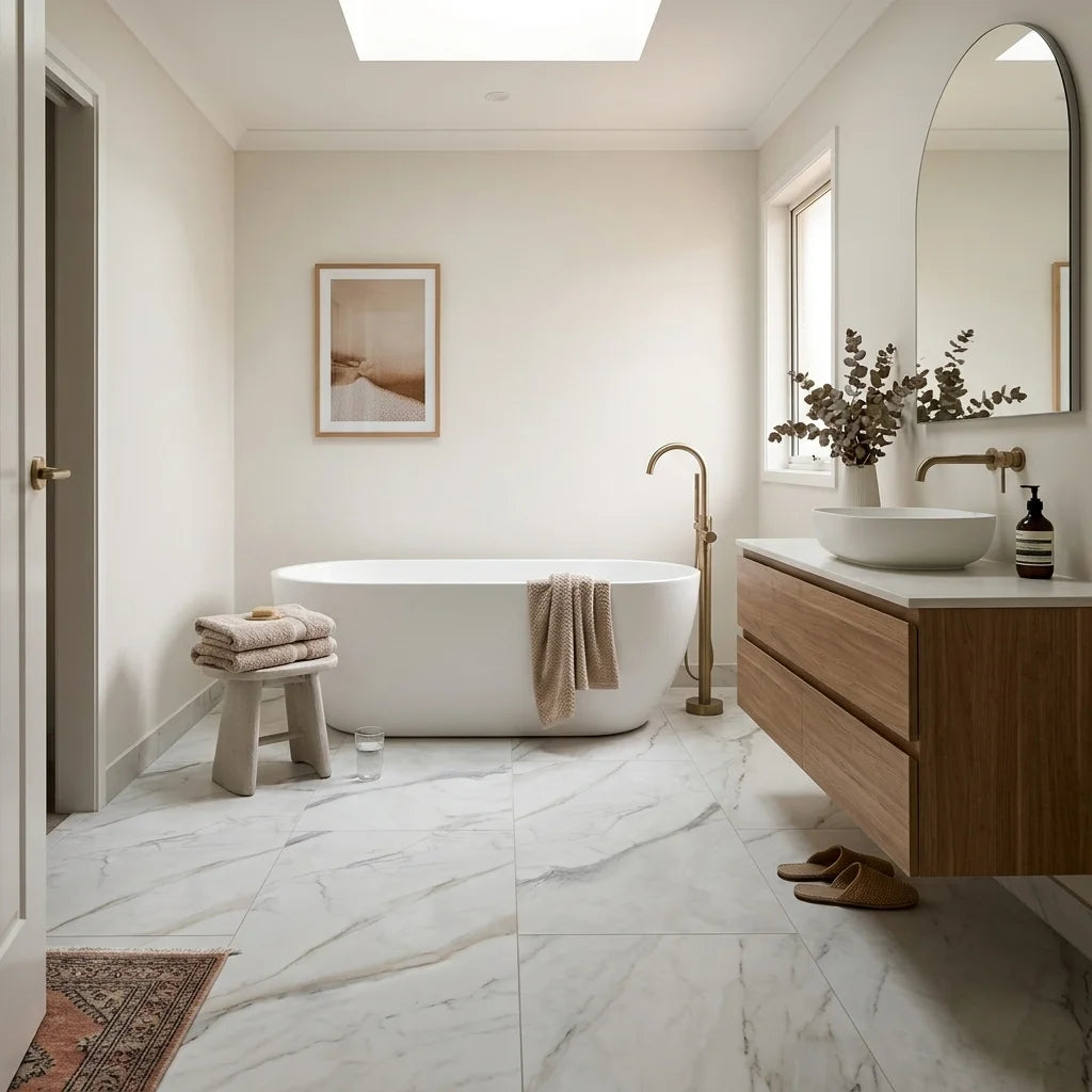 BT4041 PARADISE STONE CALCUTTA 1200X600 MATT — main bathroom