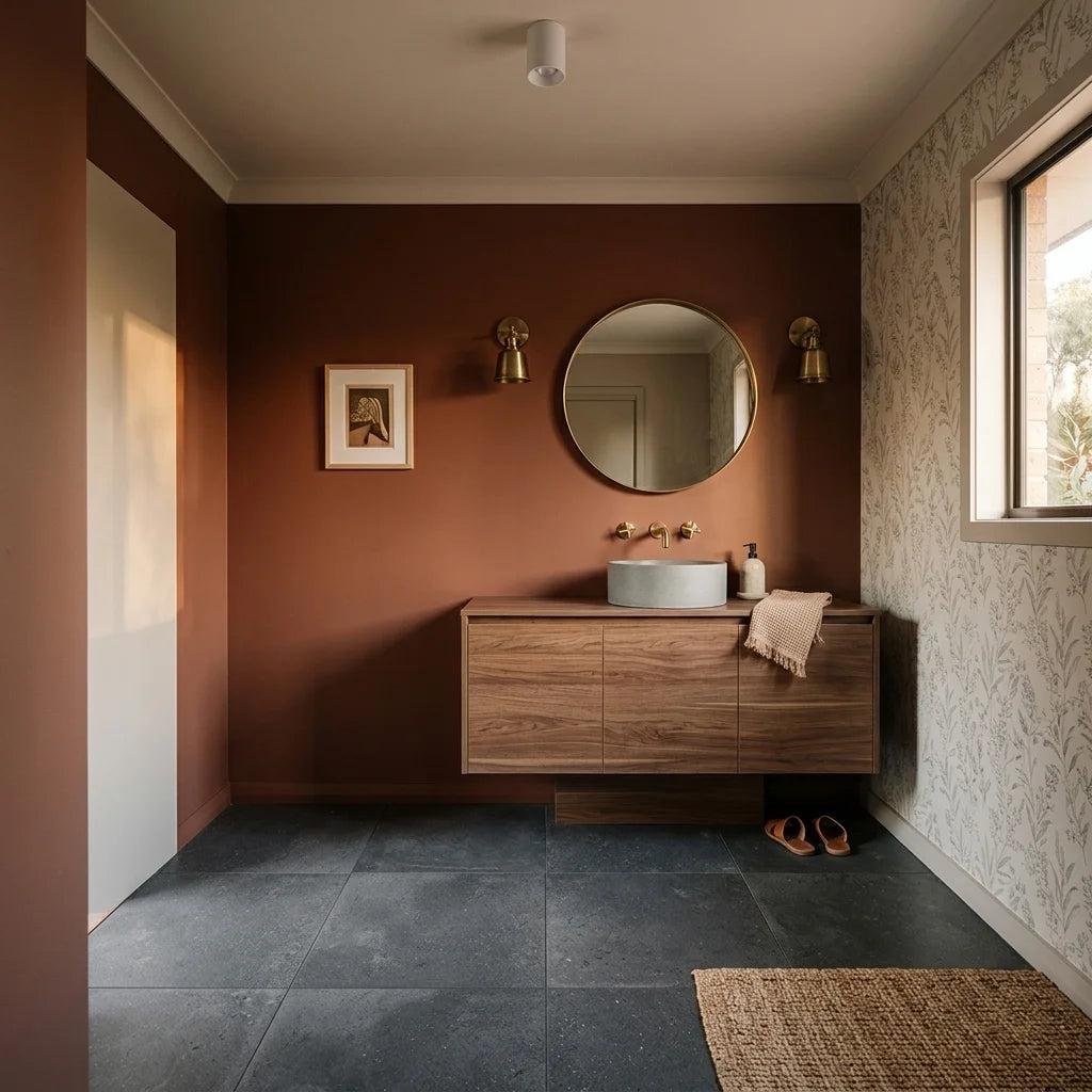BT4042 EMPORIUM CHARCOAL 600X600 MATT — powder room