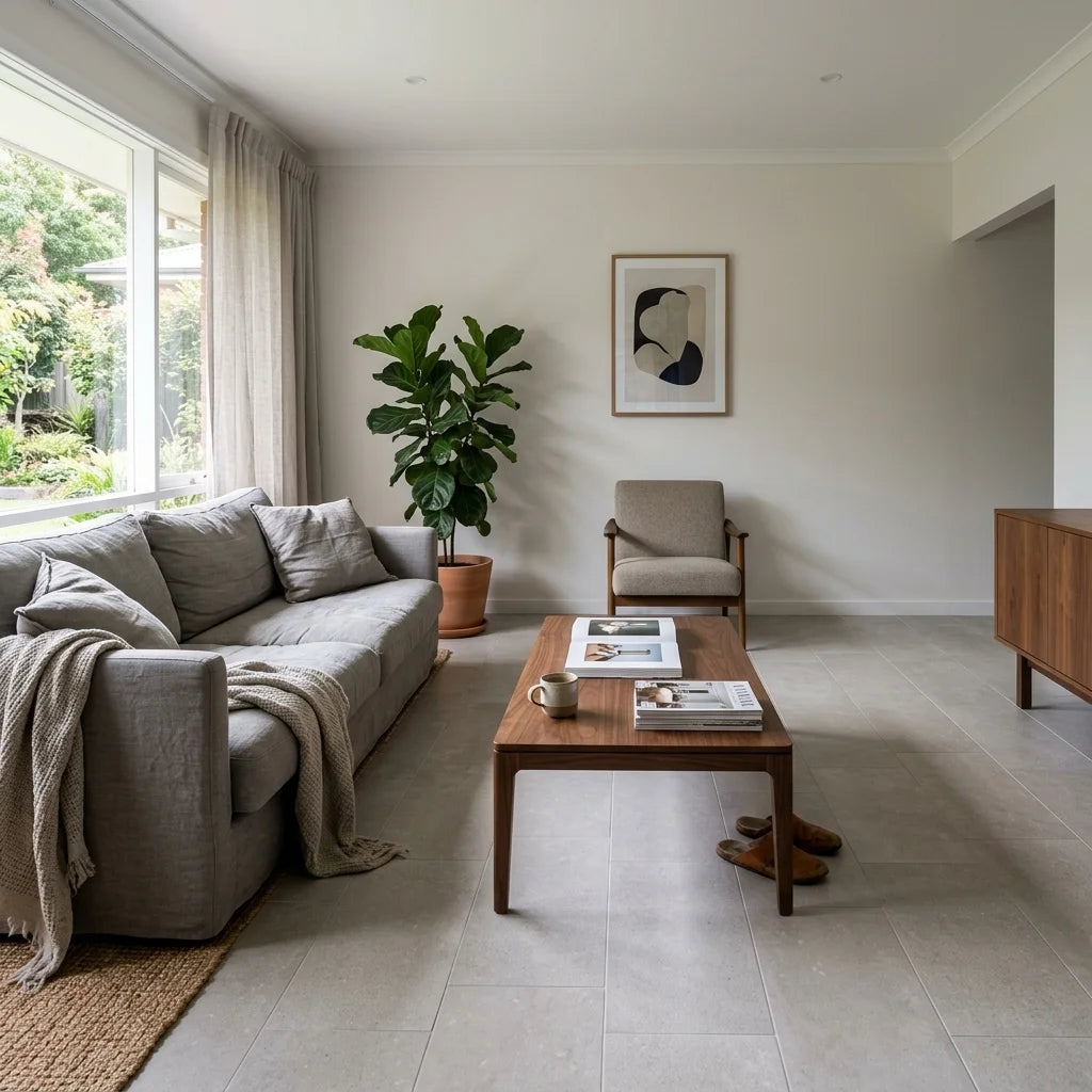 BT431 EARTH LIGHT GREY 600X600 MATT — living room