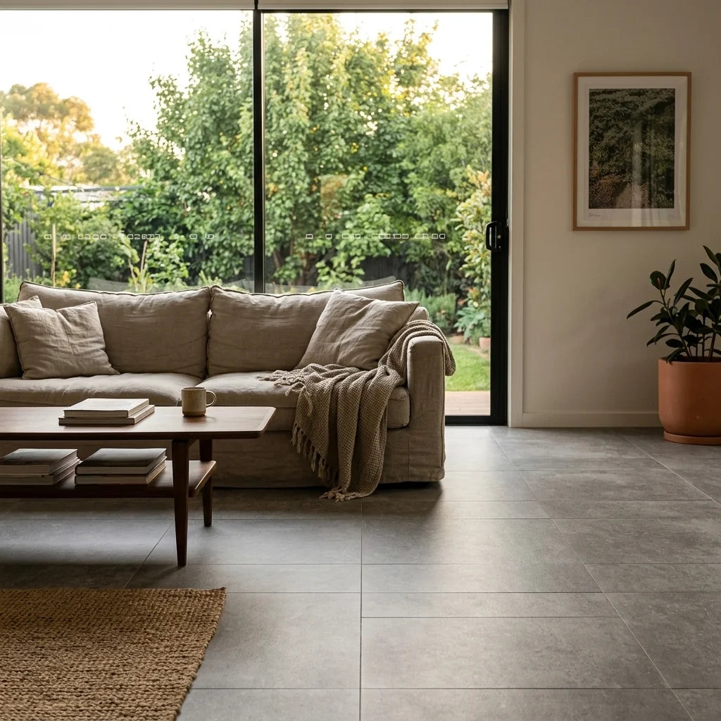 BT432-3 EARTHMID GREY 300X600 MATT — living room