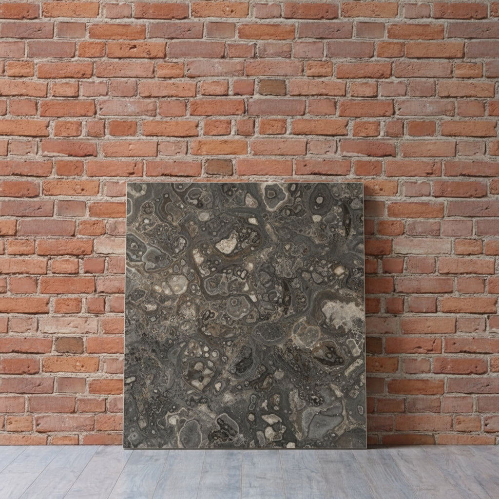 BT542 TRAVERTINE DARK 600X600	MATT