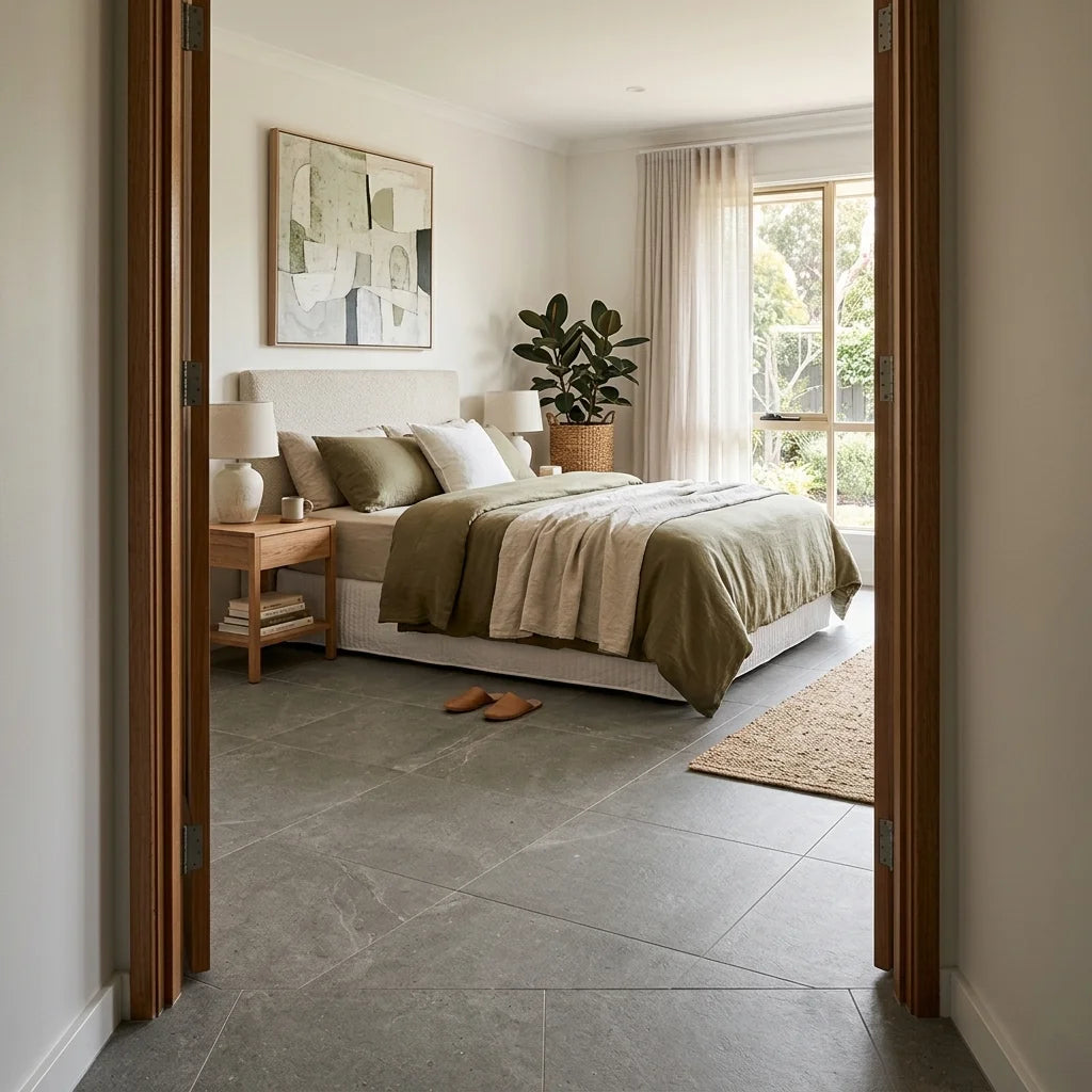 BT549 NORA GREY 600X600 MATT — bedroom