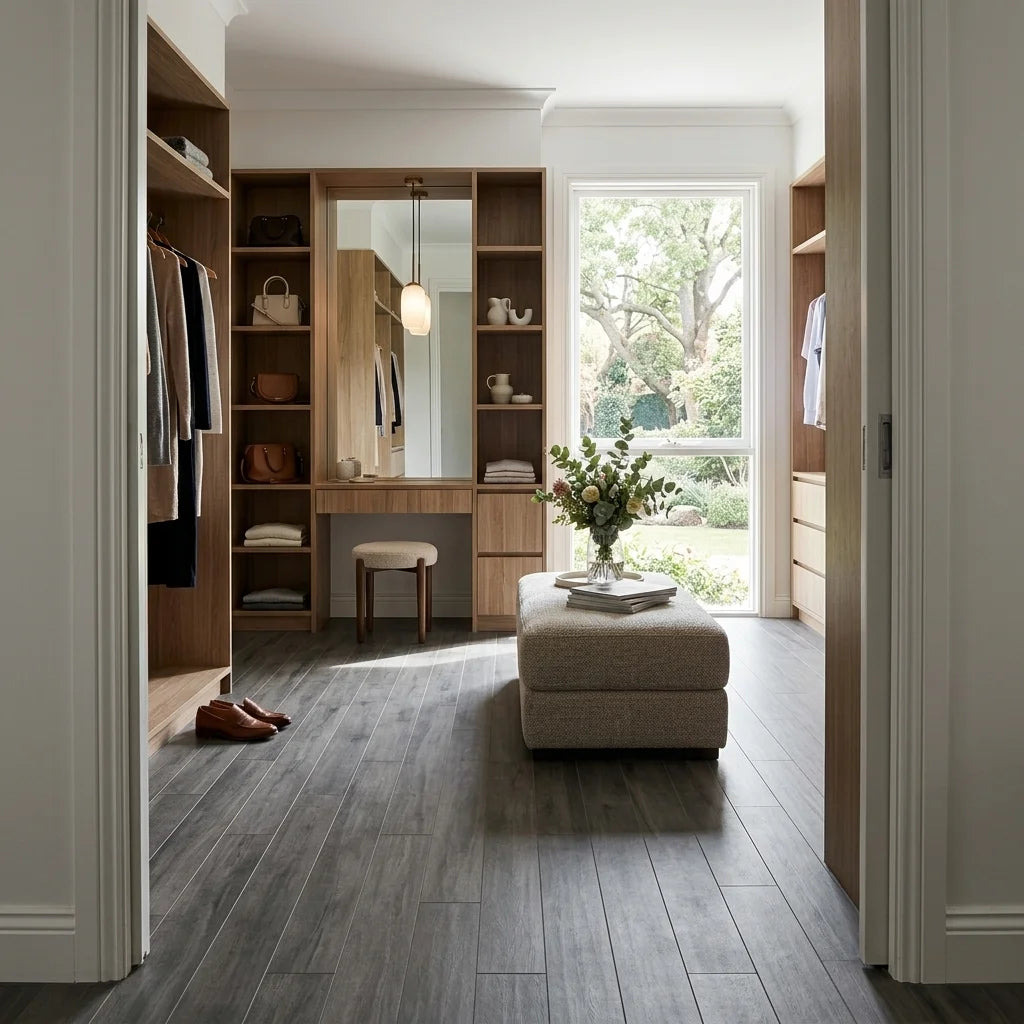 BT552 FIREWOOD GREY 1200X20 MATT — walk-in robe