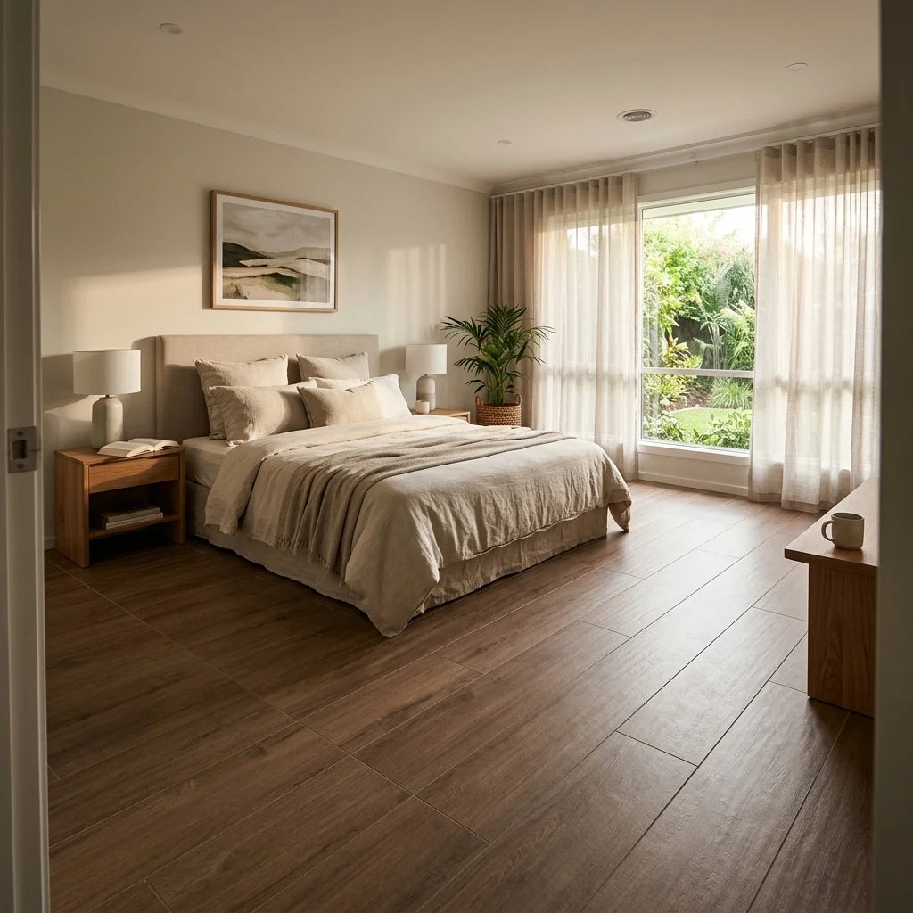 BT563 FOREST OAK 200x1200 MATT — bedroom