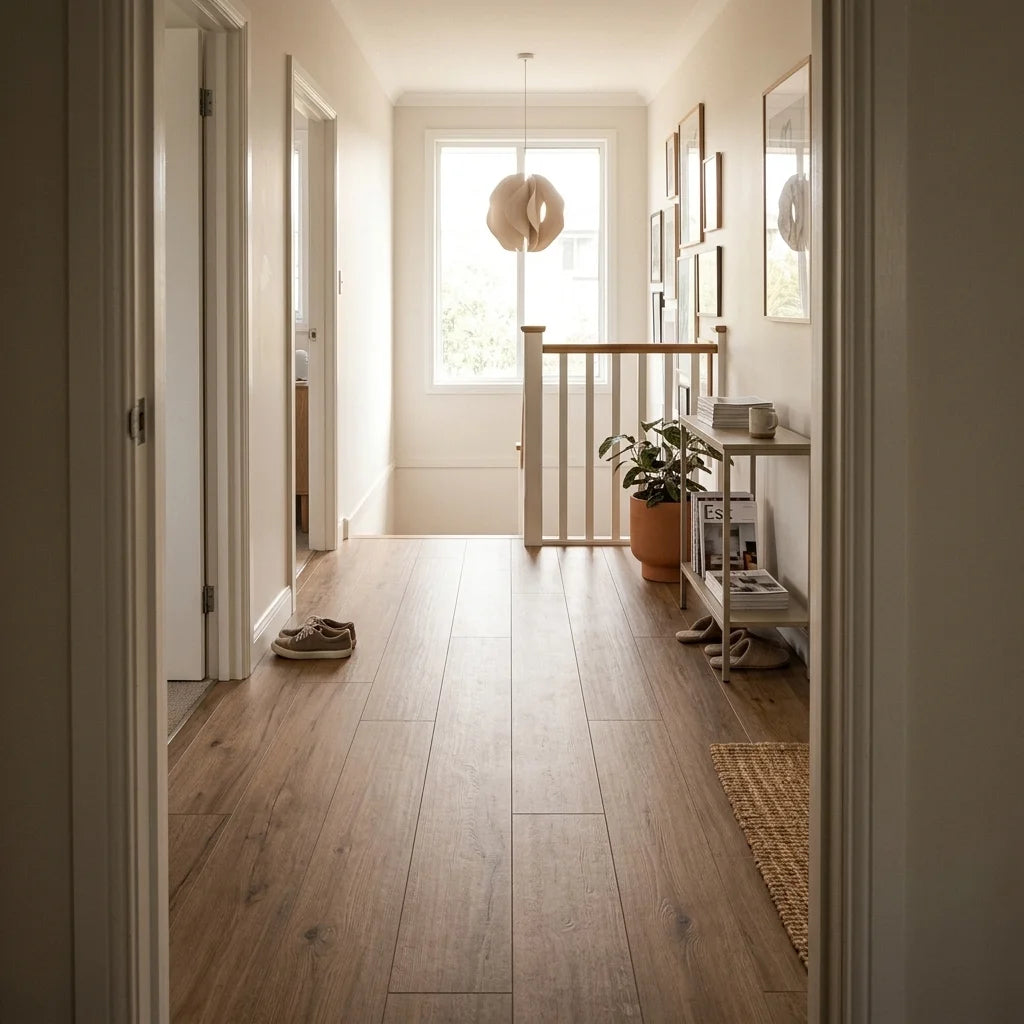 BT563 FOREST OAK 200x1200 MATT — stair landing