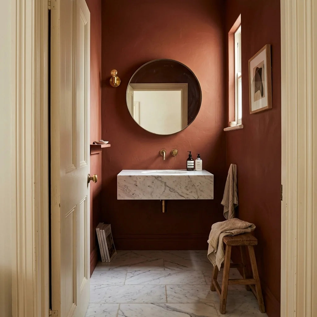 BT573-3 STONE POLISH CARRARA 300X600 POLISHED — powder room