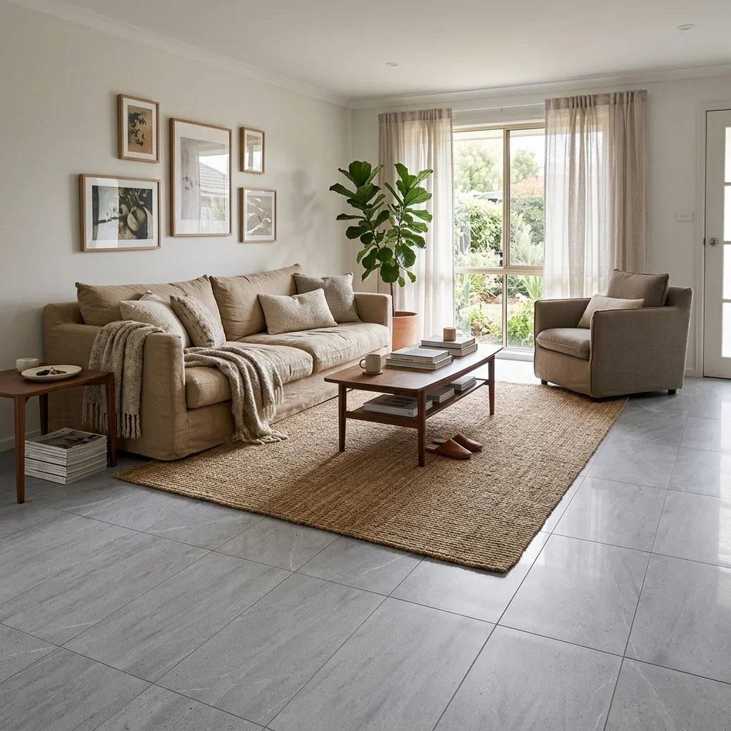 BT574-3 STONE M GREY 300X600 POLISHED — living room