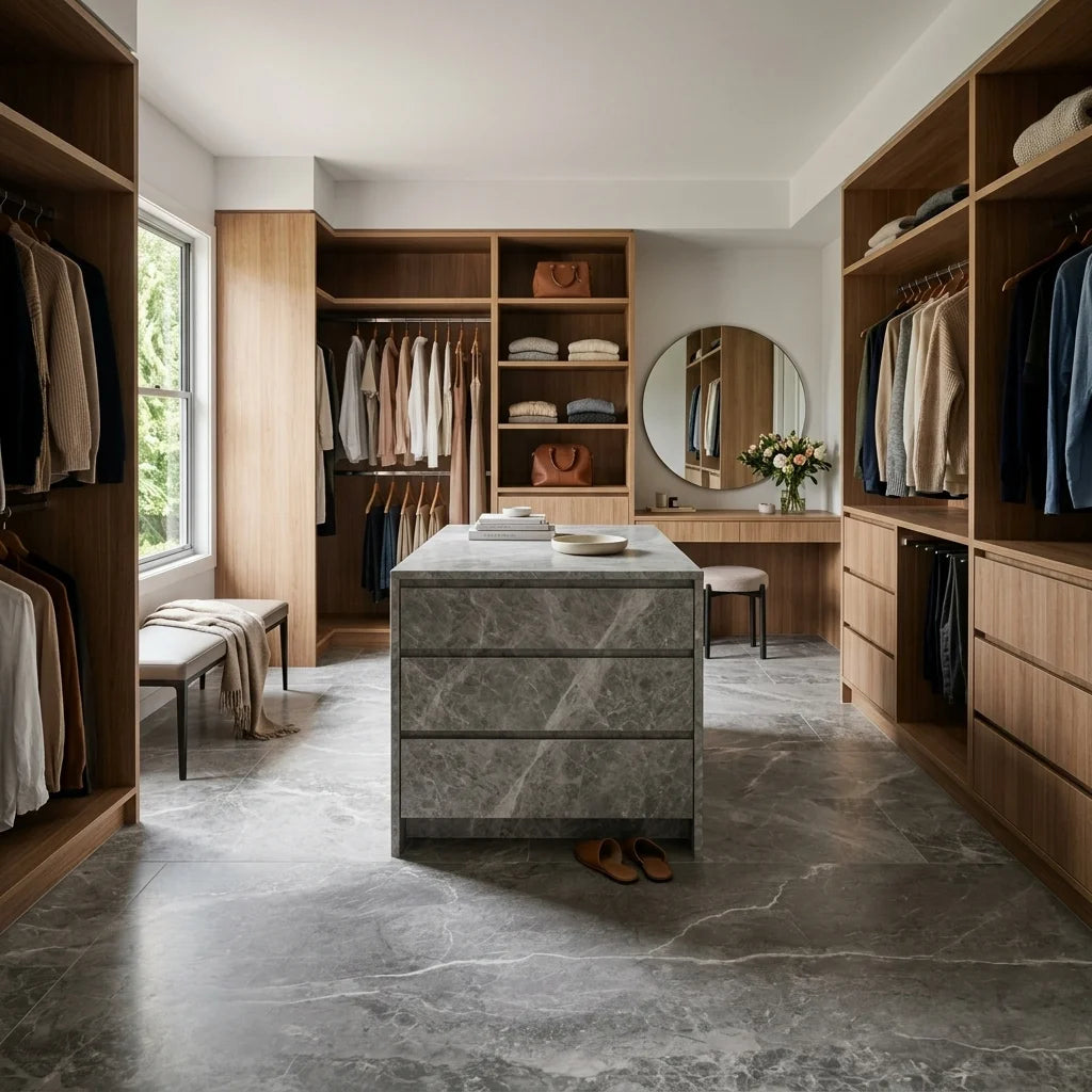BT584 MYSTERY GREY 1200×600 LAPPATO — walk-in robe