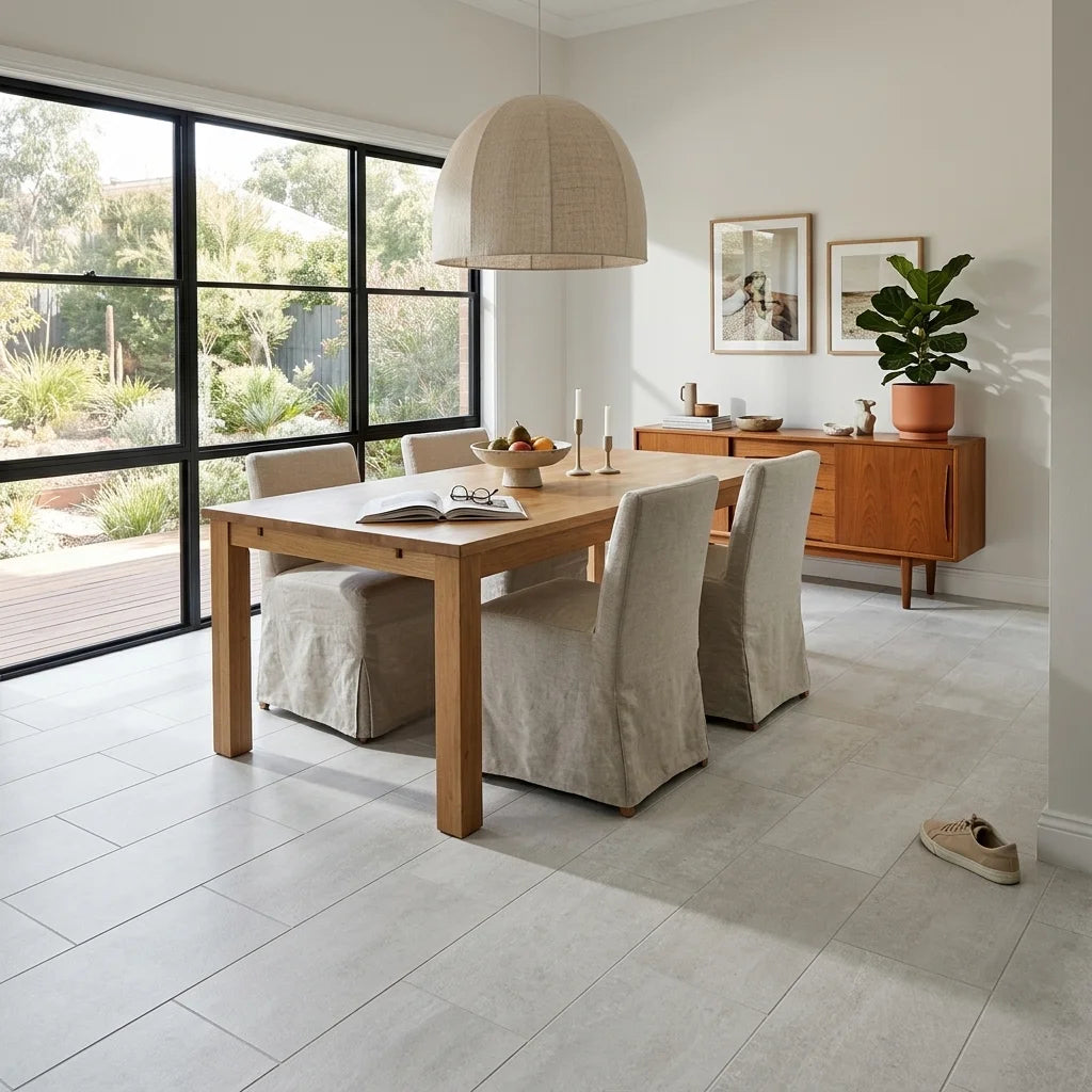 BT615-3 BETA WHITE 300X600 MATT — dining room