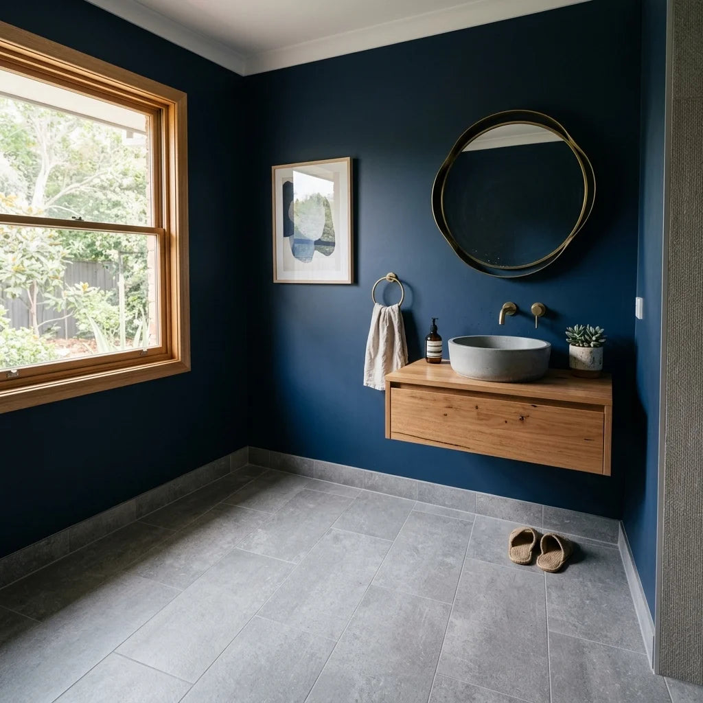 BT617-3 BETA GREY 300X600 MATT — powder room