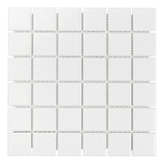 BT634 WHITE SMALL SQUARE SATIN