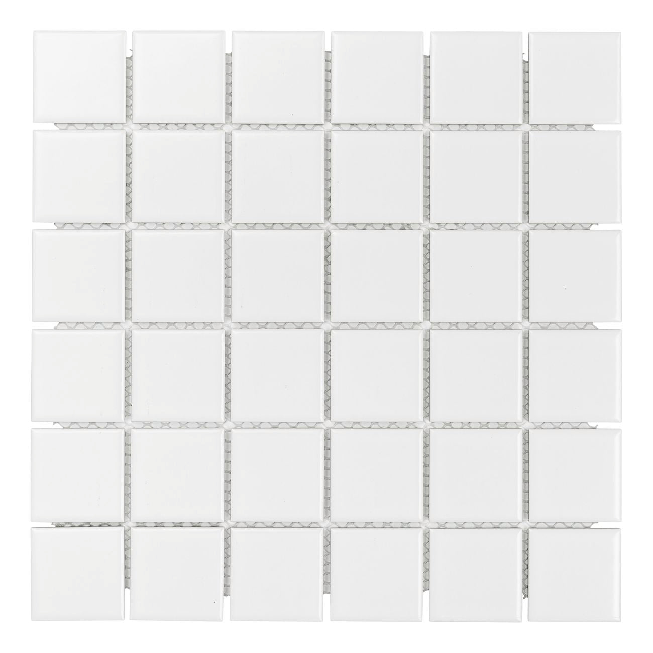 BT635 WHITE SMALL SQUARE POLISHED