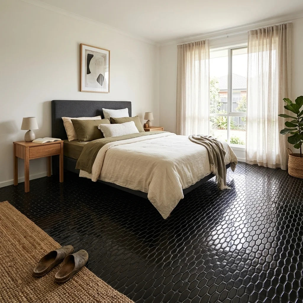 BT654 CLARA BLACK GLOSS — bedroom
