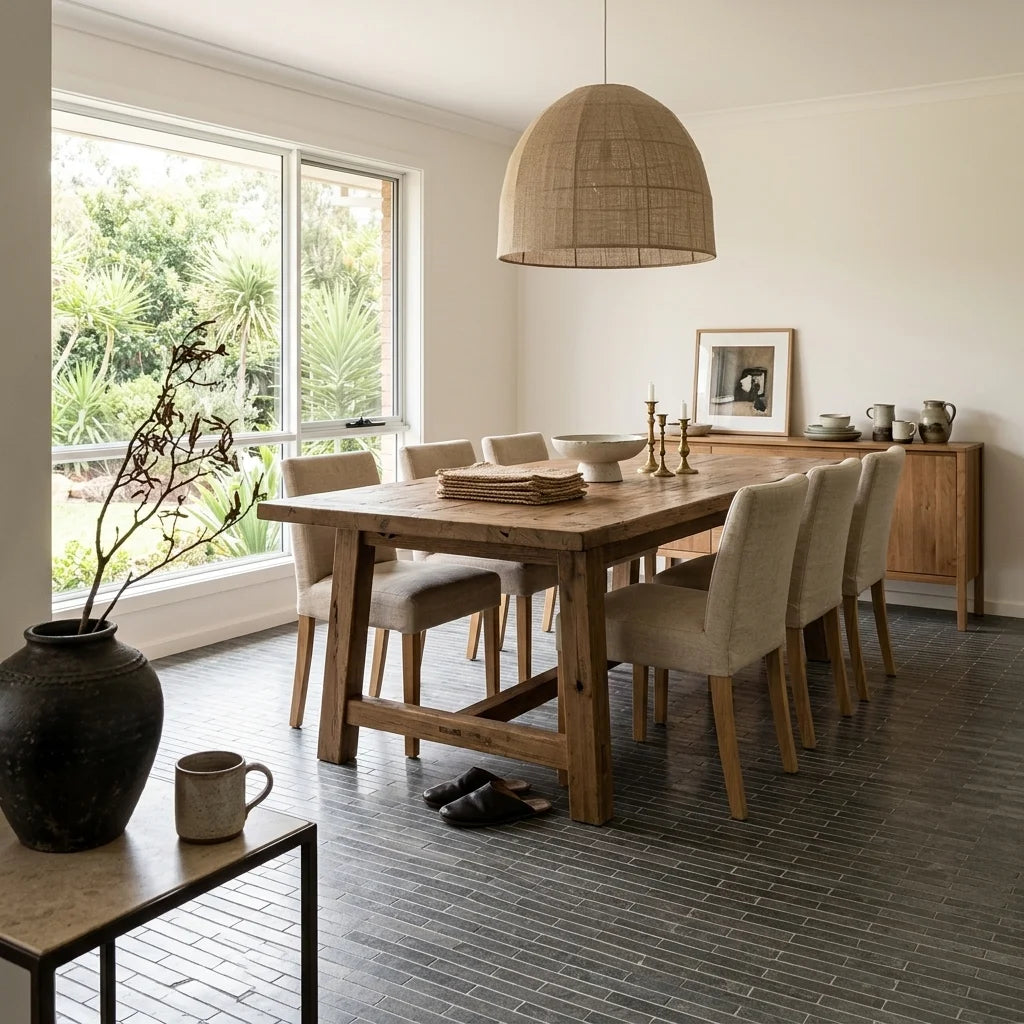 BT666 CLARA DARK GREY GLOSS — dining room