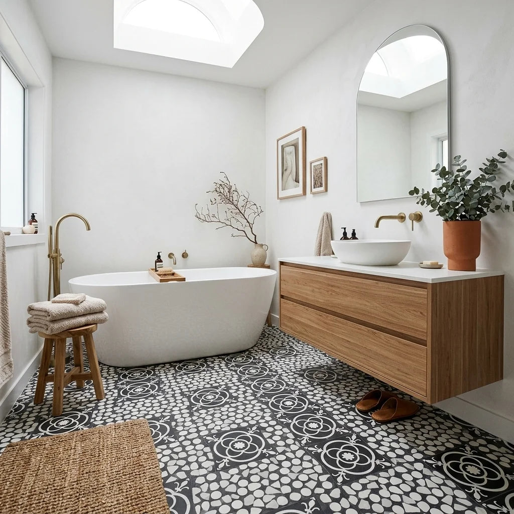 BT695 200X200 MATT — main bathroom