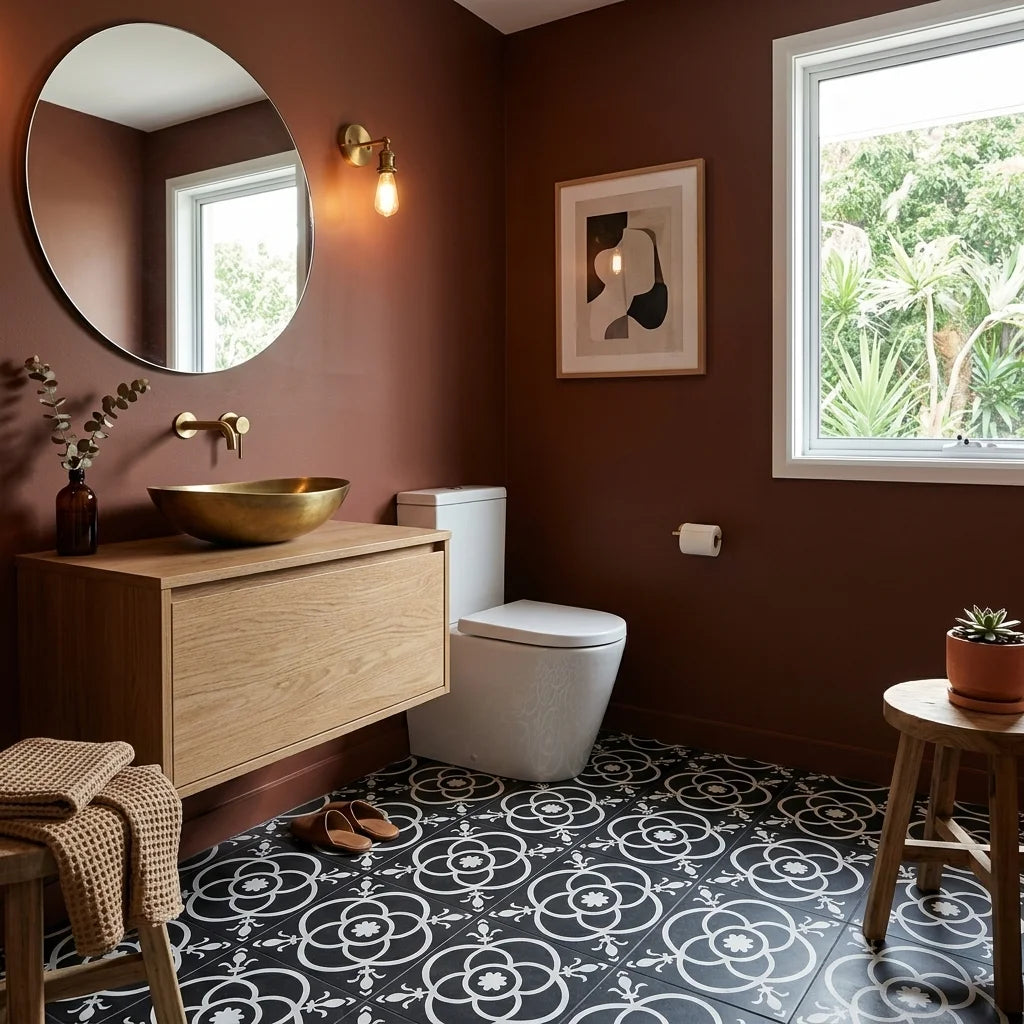 BT695 200X200 MATT — powder room