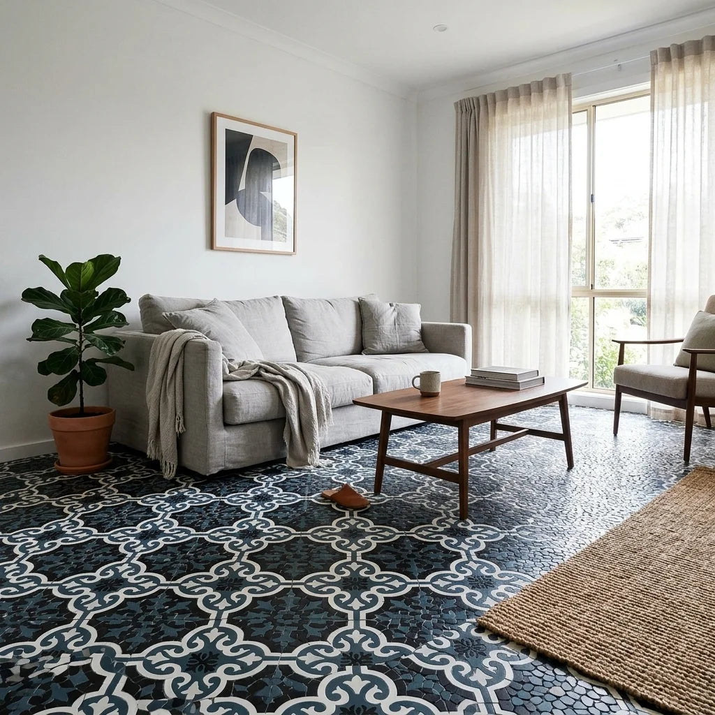 BT699 ASTER DANDELION 200X200 MATT — living room