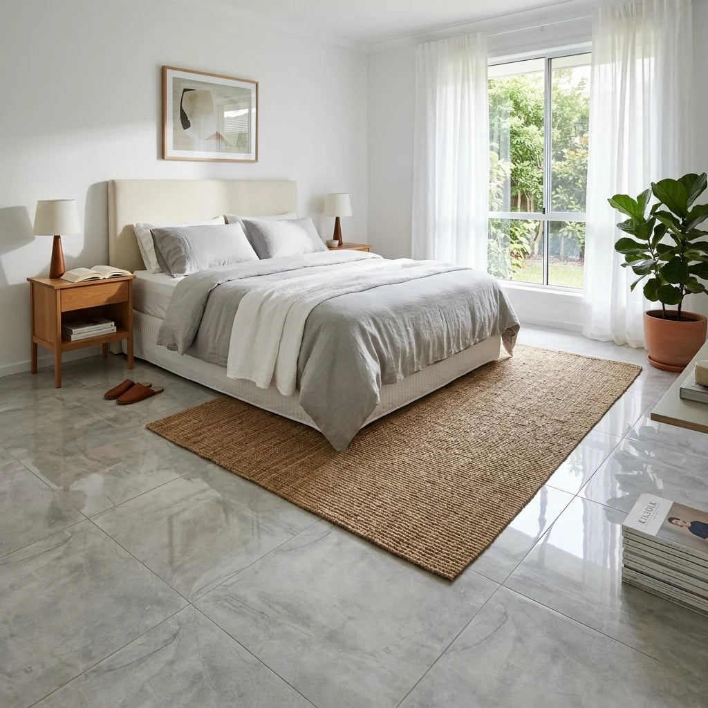 BT705 ASPIRE LIGHT GREY 600X600 POLISHED — bedroom