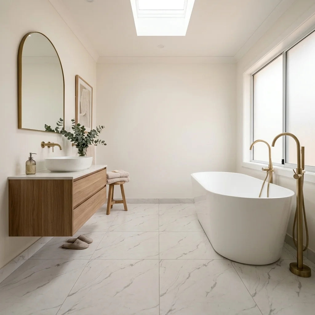 BT754 ICELAND 600X600 POLISHED — main bathroom