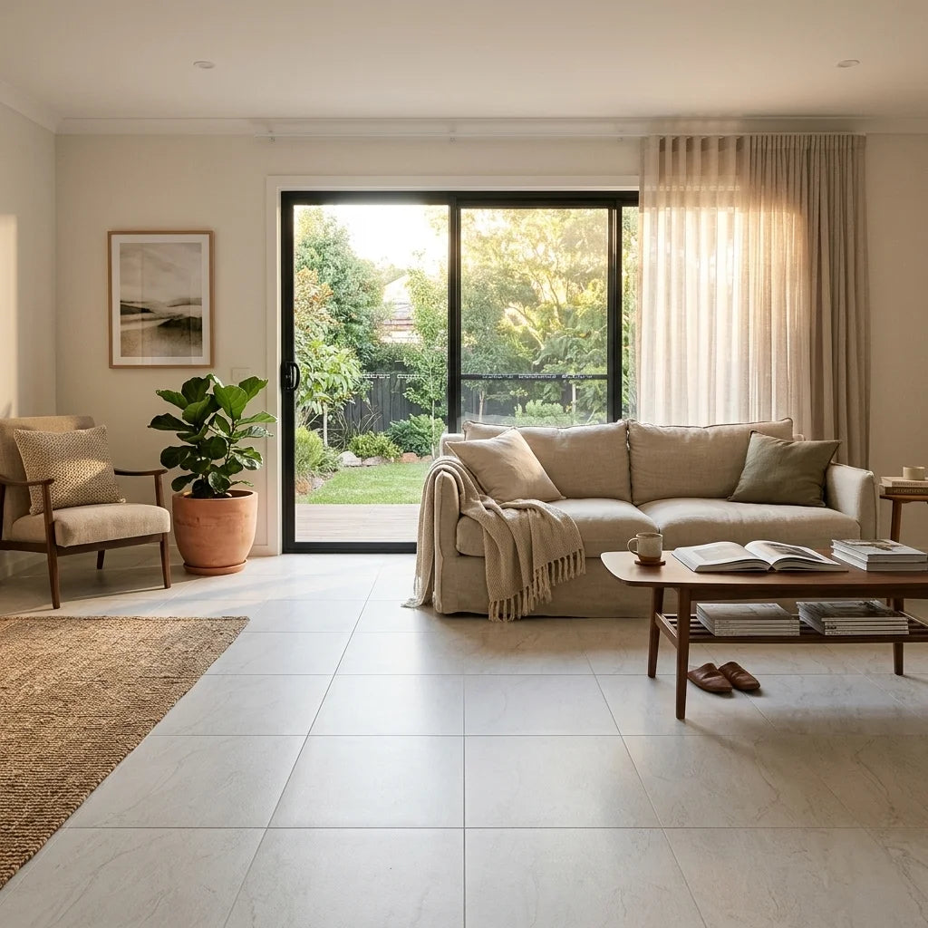 BT761 SEASHELL 600X600 SATIN — living room