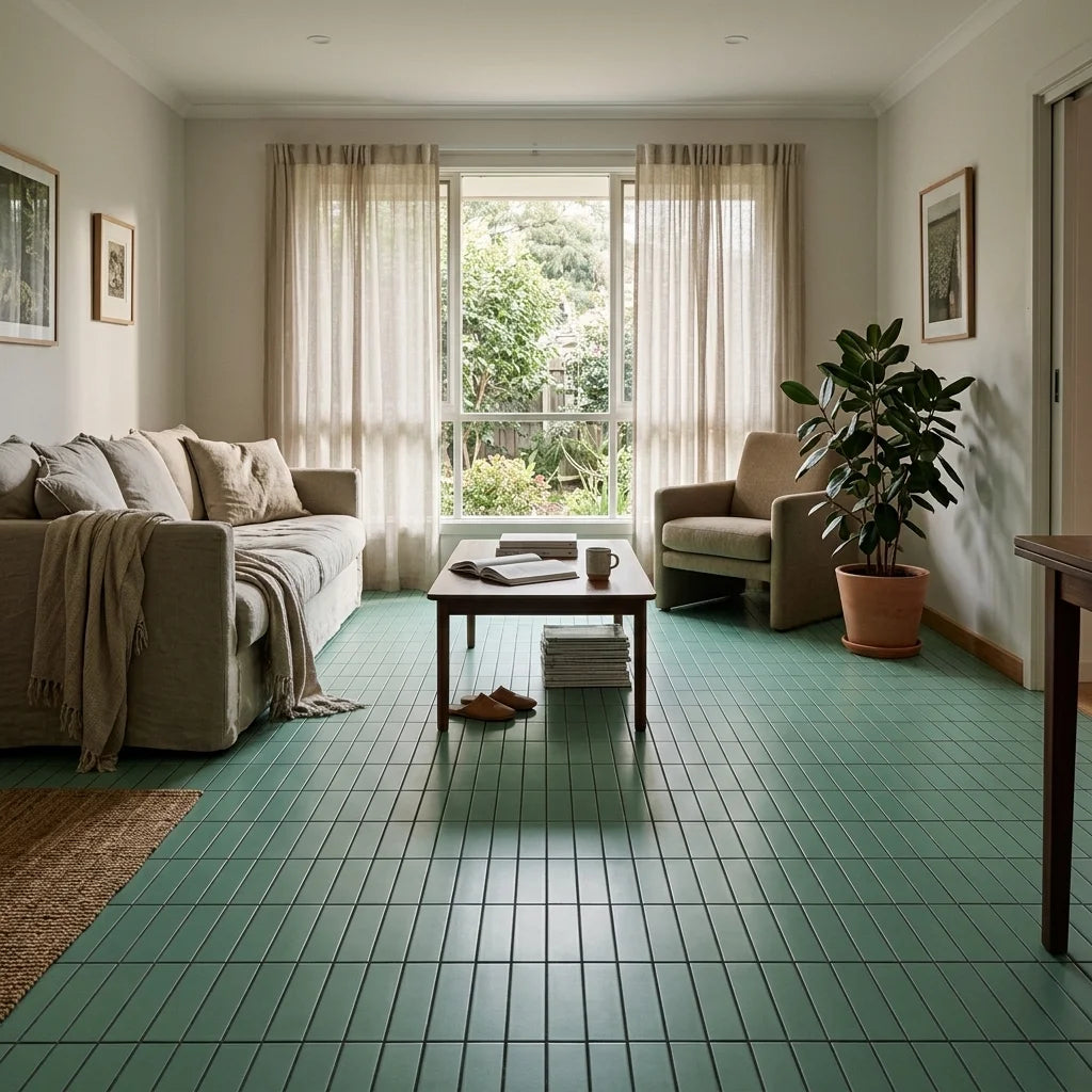 BT971 GREEN PANNEL 0.29X0.29 — living room