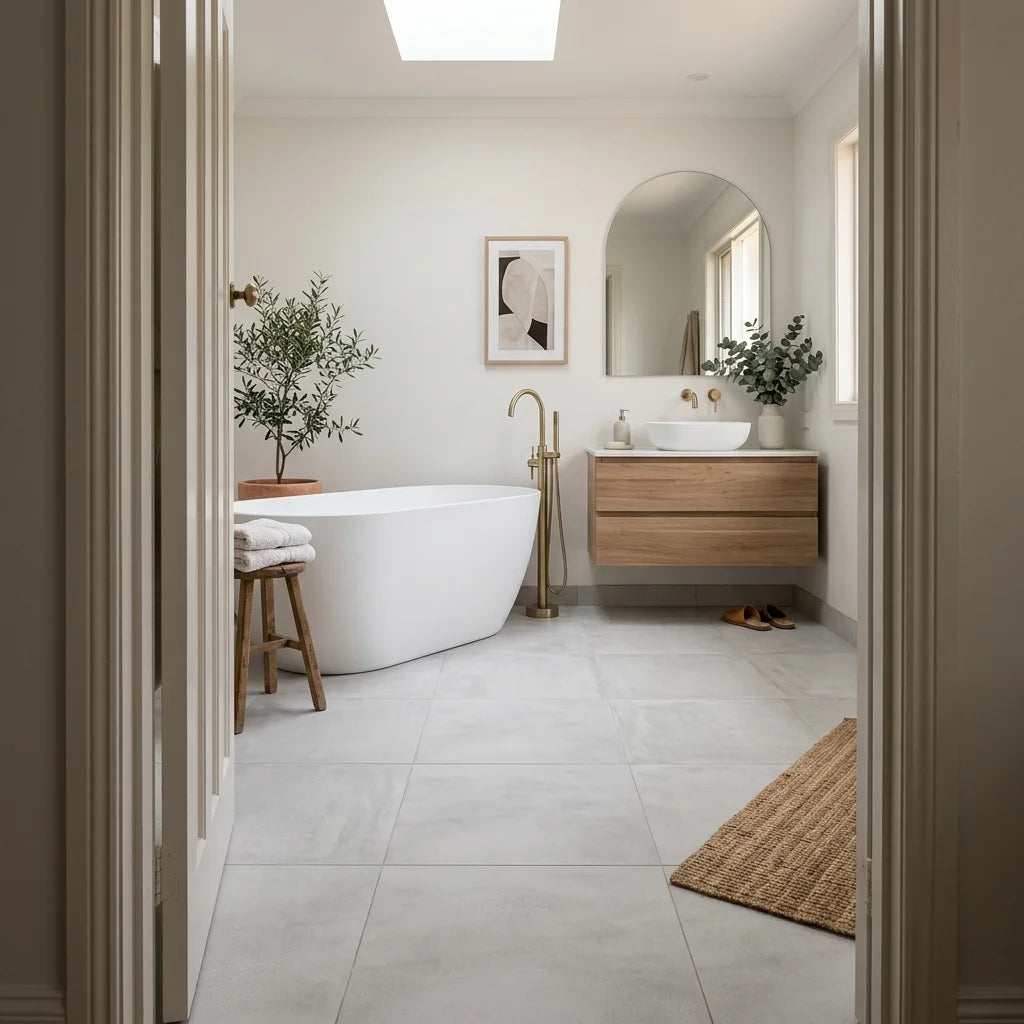BT988 NINA PEARL 600X600 MATT — main bathroom