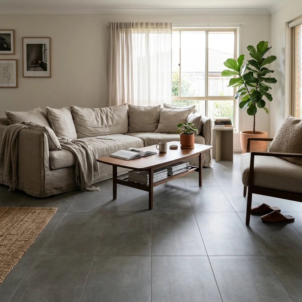 BT990-3 NINA DARK GREY 300X600 MATT — living room
