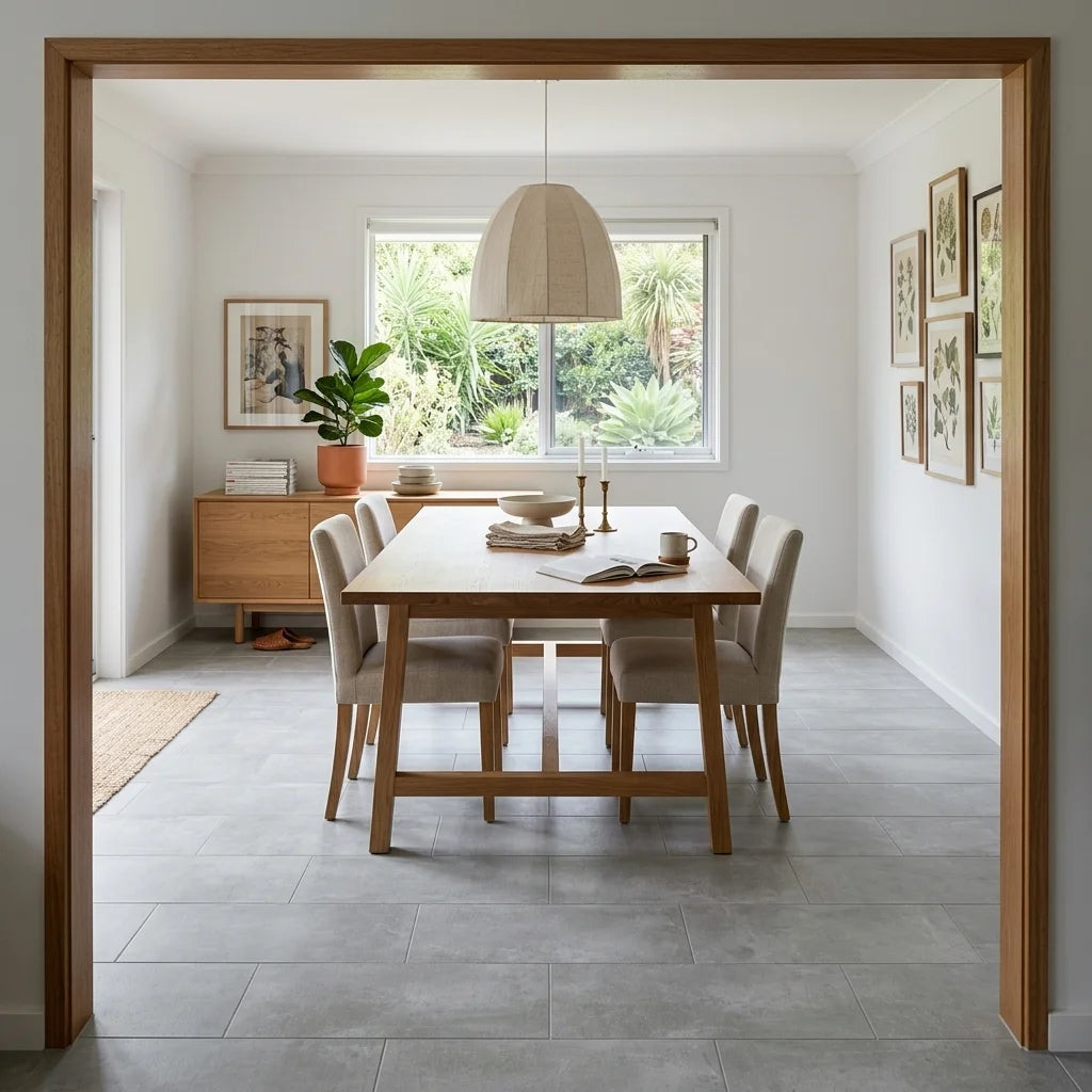 BT991-3 NINA GREY 300X600 MATT — dining room