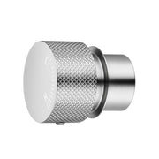 Round Brushed Nickel Progressive Wall Mixer Handle