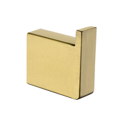 IVANO Series Square Brushed Yellow Gold Robe Hook