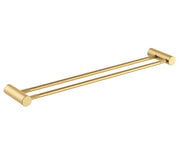 CADDENCE Series Brushed Yellow Gold Double Towel Rail 600mm